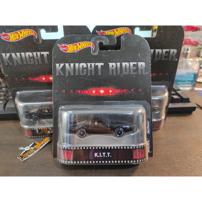 Hotwheels Retro KITT Knight Rider Ban Karet retro rare 2012