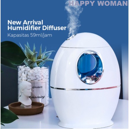 humidifier air purifier diffuser 800ml pelembab penjernih udara 7color