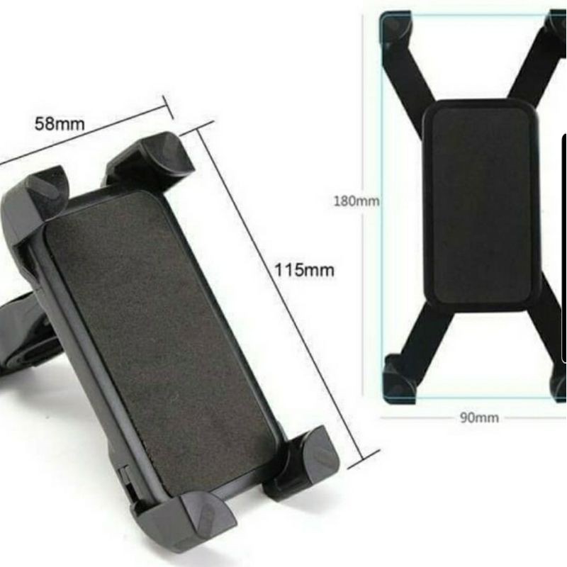 Holder HP sepeda , Holder hp Motor , holder hp stang , holder sepeda smartphone 360