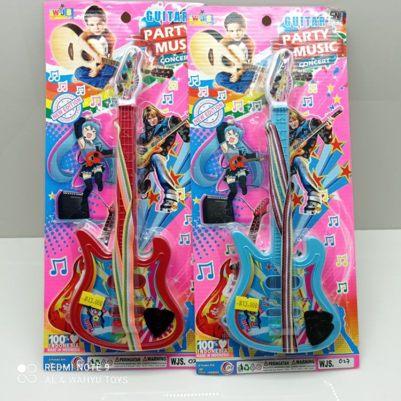mainan gitar gitaran set kecil murah COD