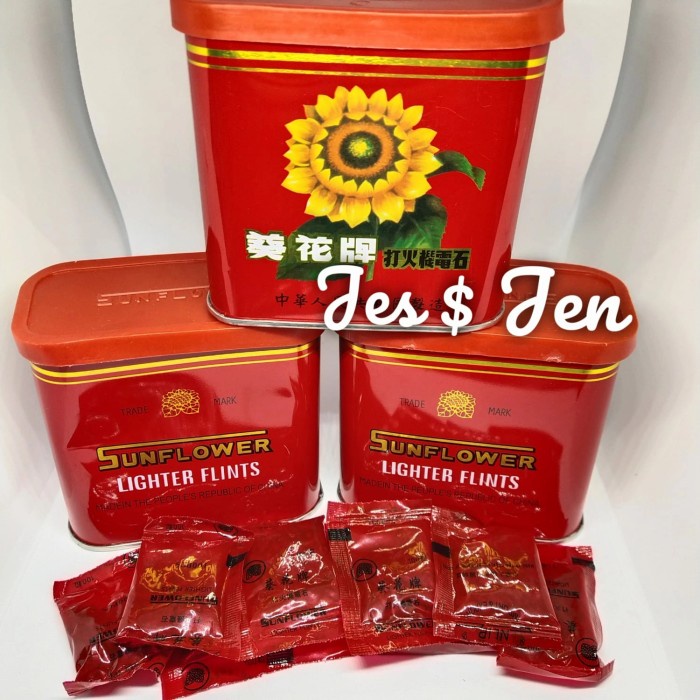 Jual Batu korek api SUNFLOWER 1box CODE519