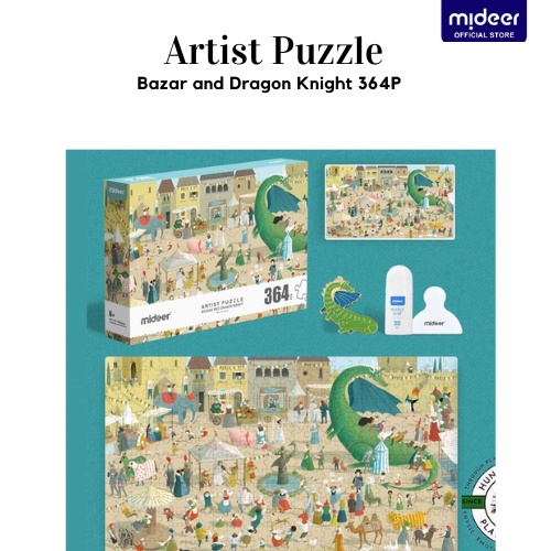 Mideer Artist Puzzle - Bazar and Dragon Knight 364 pcs
