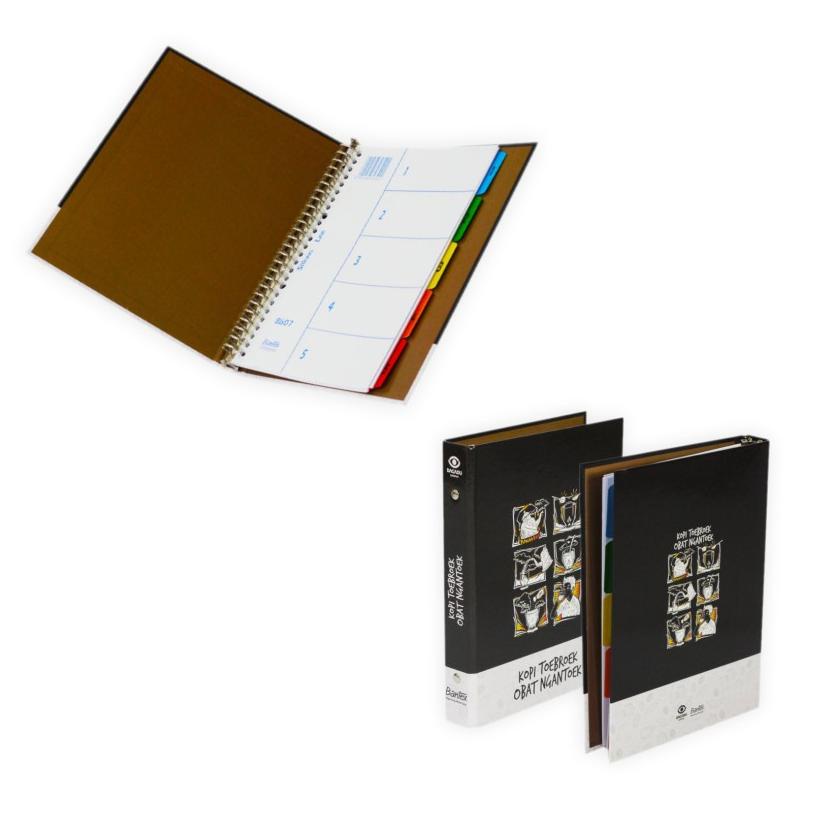 

Produk Baru Bantex Binder A5 20 Ring Motif Dagadu