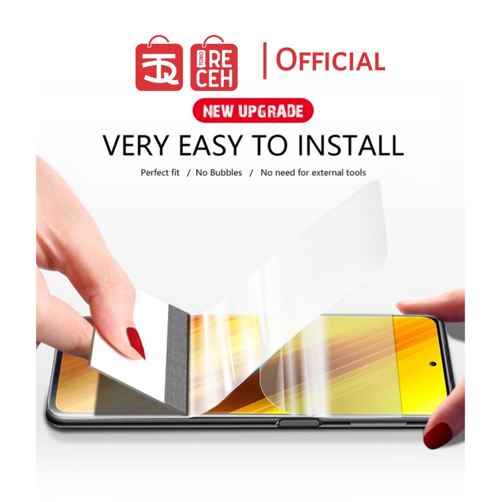 TRO Antigores Hydrogel Samsung A26 A36 A56 A22 A32 4G 5G A52 A52s A72 Full Cover Hybrid Pro Glass Sc