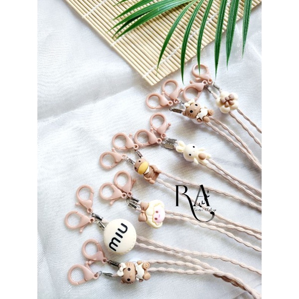 Tali Masker 2in 1 Kalung Masker Anak Choco Cewek Cowok Strap Masker Anak Dewasa