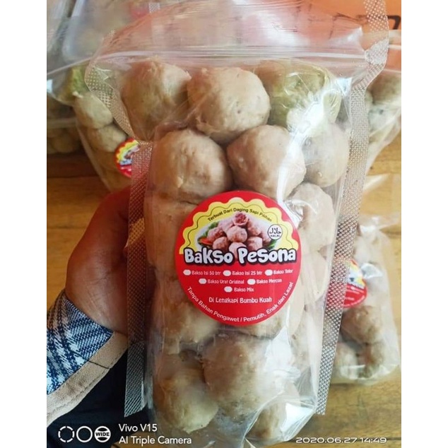 

Bakso Daging isi 25/Bakso Viral/Bakso Fresh