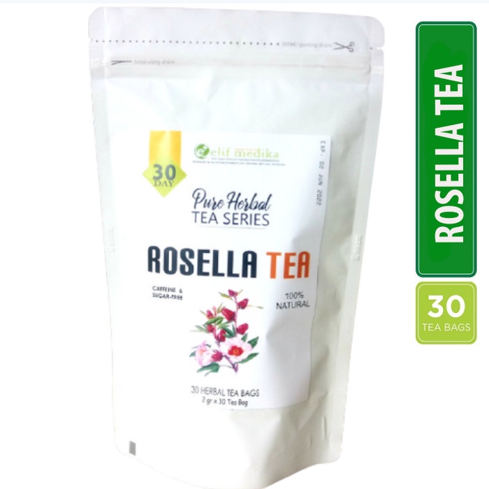 

ROSELLA TEA : TEH BUNGA ROSELLA MERAH ISI 30 TEA BAG