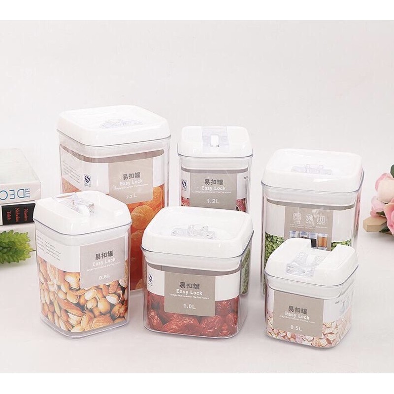 Easy Lock Toples Container