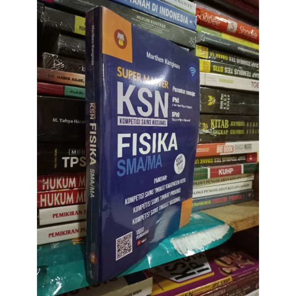Buku SUPER MASTER KSN KOMPETISI SAINS NASIONAL FISIKA SMA-1