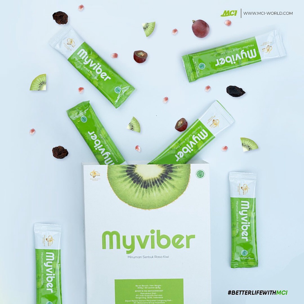 

MYVIBER [MCI] MINUMAN SERBUK RASA KIWI [DIET DAN DETOKS]