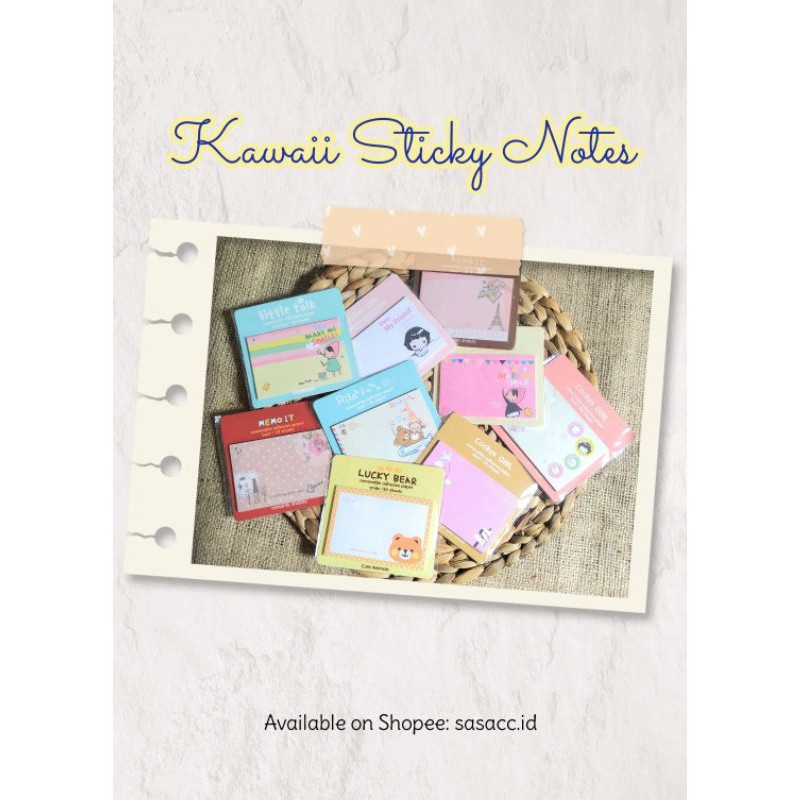 

STICKY NOTES KARAKTER LUCU