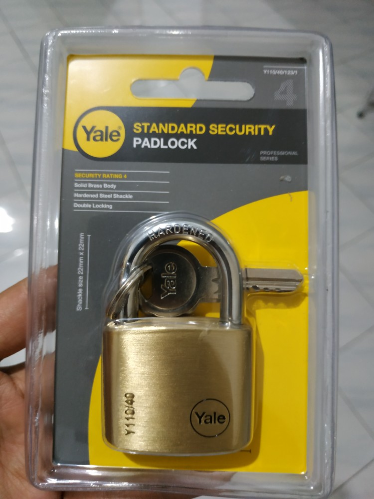 Yale Gembok Original Y110-40-123-1 40mm