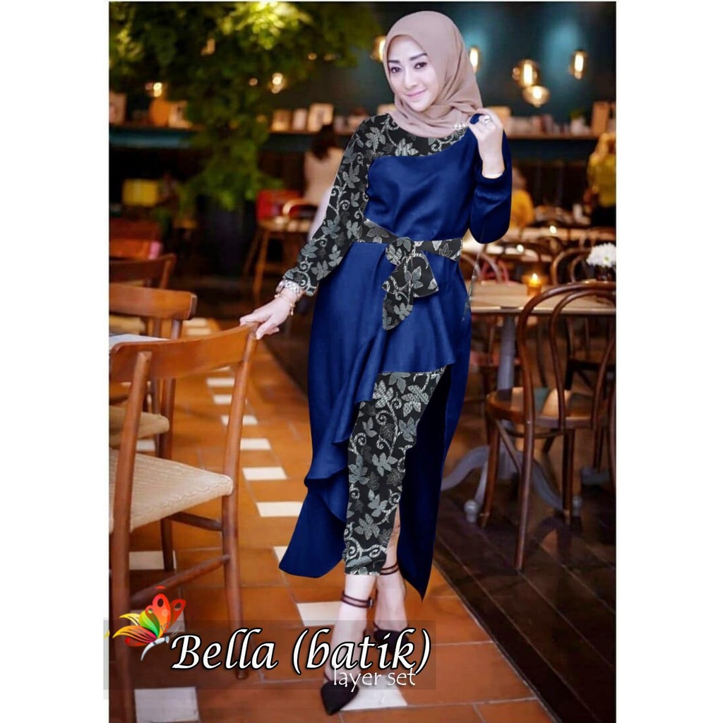 SET BELLA (BATIK) 5 WARNA