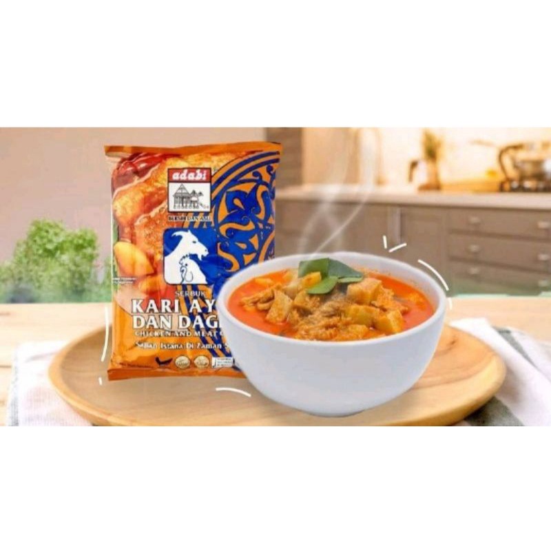 bumbu kari ayam bumbu kare praktis adabi bumbu kari daging 24 gr