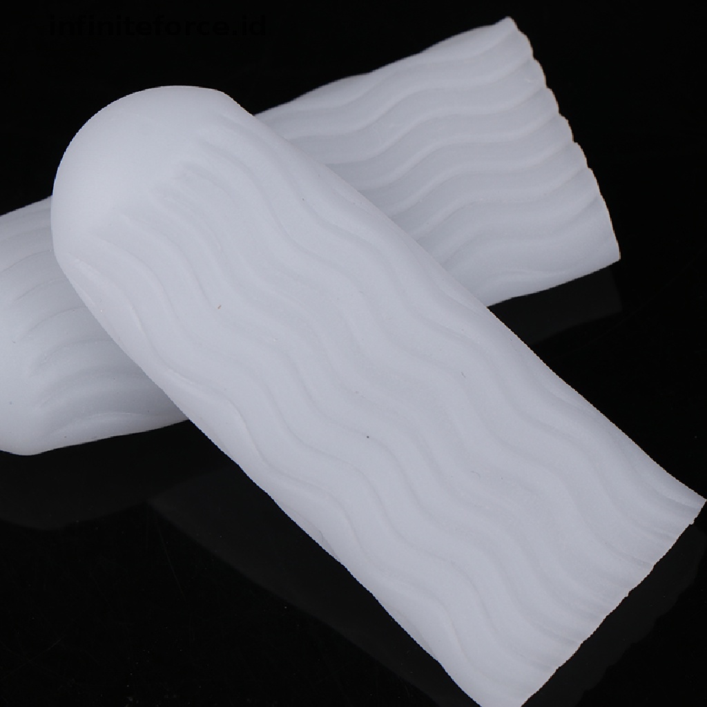 (Infiniteforce.Id) 1 Pasang Separator Jari Kaki Bahan Silikon