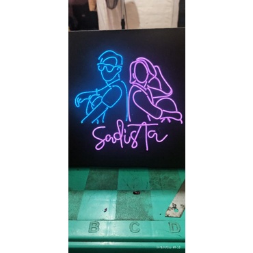 EL WIRE NEON ART NEON SIGN CUSTOM NEON MURAH LAMPU NEON MURAH EL WIRE