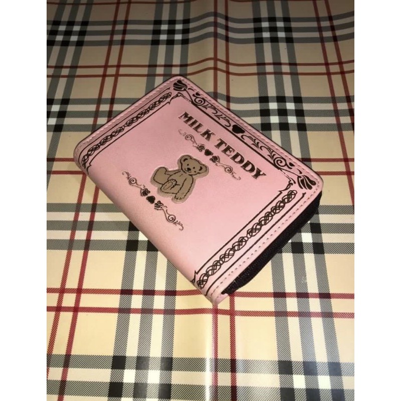 dompet wanita milk teddy original