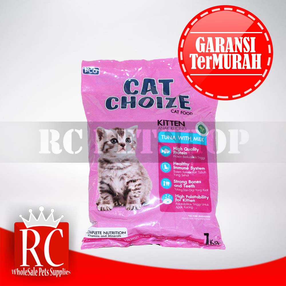 Makanan Anak Kucing Murah Cat Food Cat Choize Kitten 1 KG