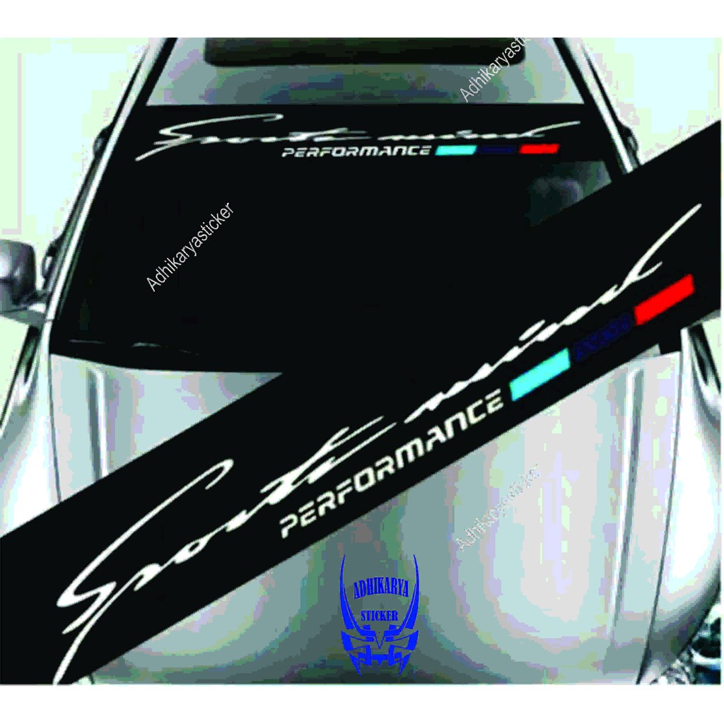 PROMO Stiker mobil KACA DEPAN  avanza terios fortuner xenia calya agya ayla sigra stiker kaca