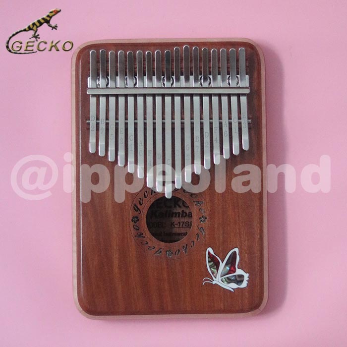 GECKO Kalimba - K17SD (Sandalwood) + HARDCASE + FREE BONUS