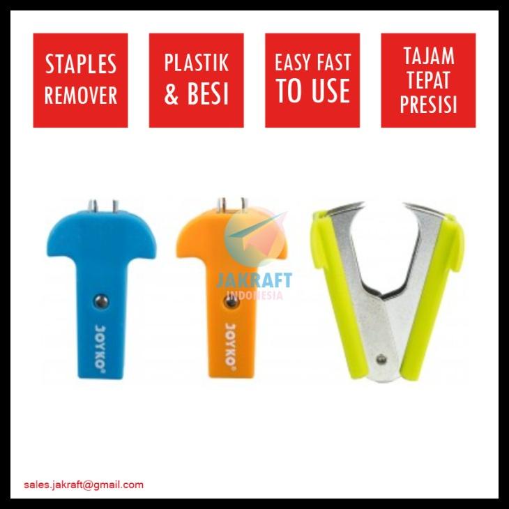 

Pencabut Stapler Staples Staple Hekter Remover Joyko Sr-51 Cepat Tepat Kode 368