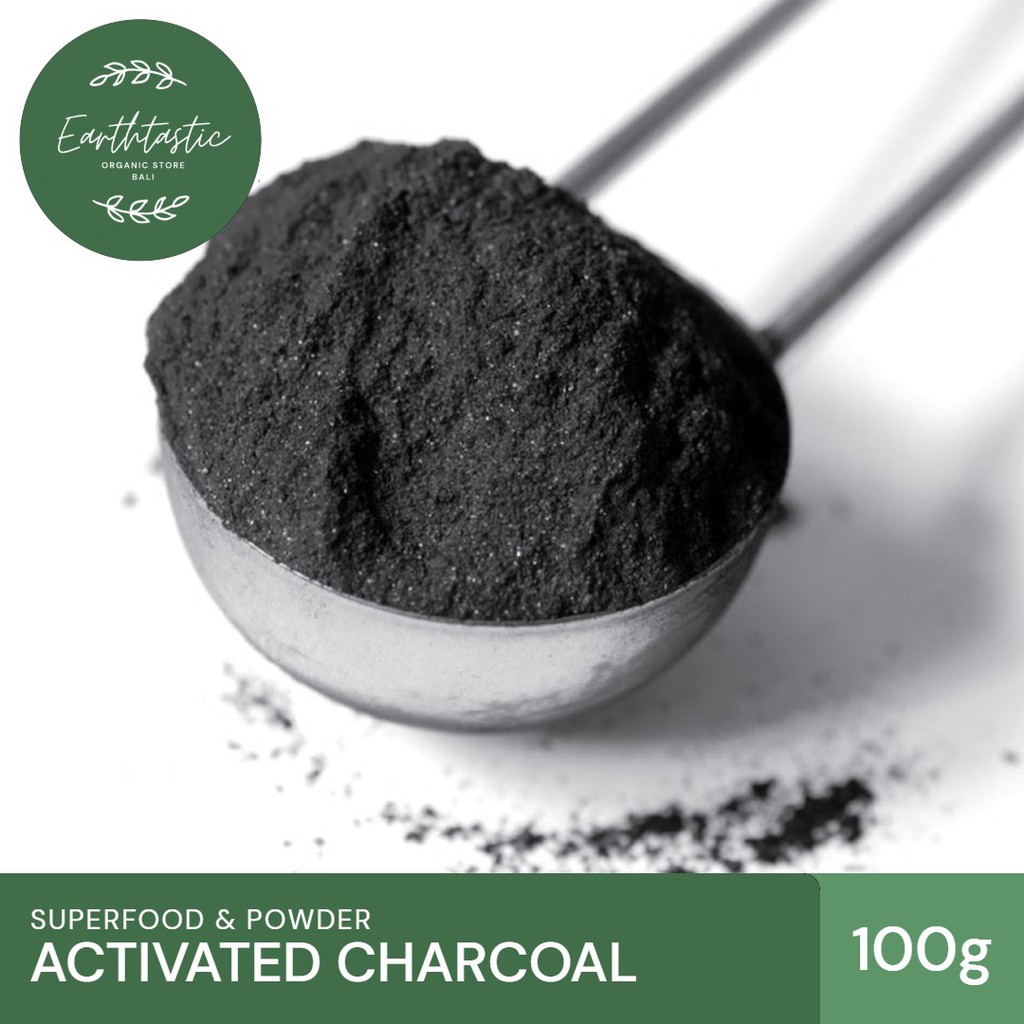 Activated Charcoal / Bubuk Arang Aktif 100g Food Grade