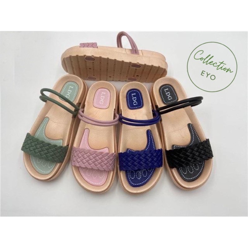  Sandal  Selop Jelly Tali  Gladiator Wanita  8868 Shopee  