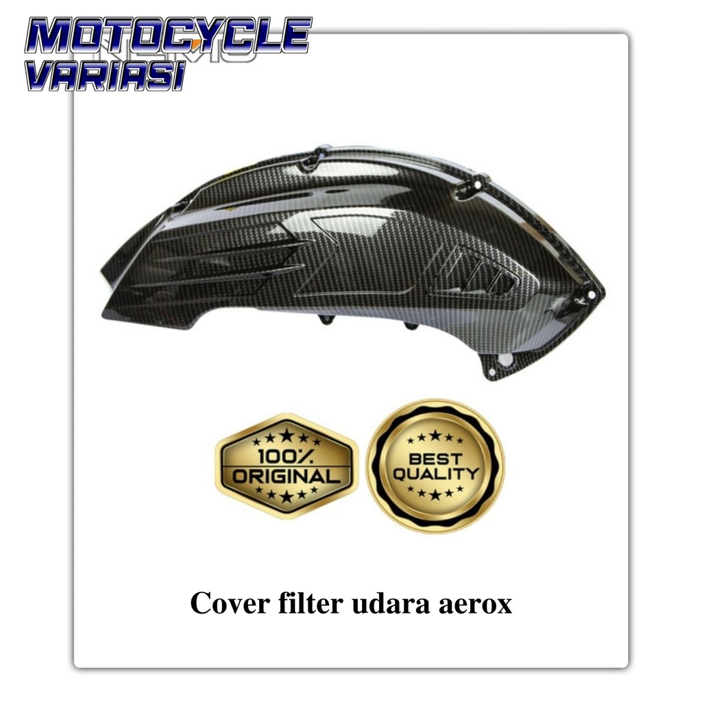 Cover filter udara aerox 155 2021 connected carbon