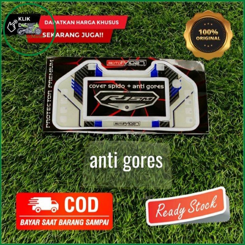 Motopads27 stiker anti gores spidometer R15 M 2022 anti gores spido R15 M 2022