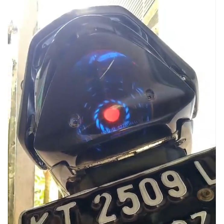 Lampu Bohlam Stop Rem Belakang Model Projie RGB Universal - 1 Pcs