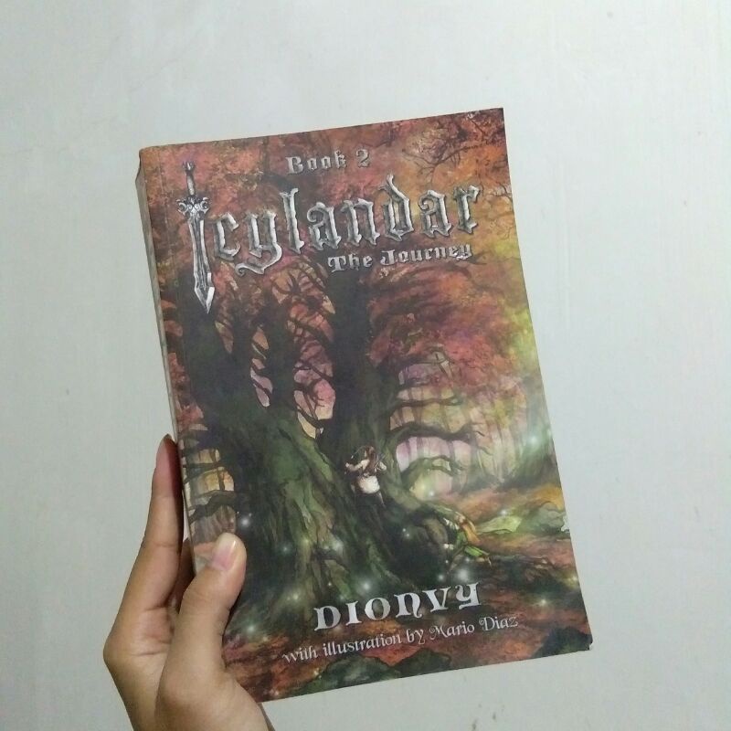 Icylandar the journey buku 2 Dionvy preloved