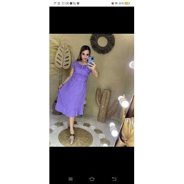 DASTER ELSA VIRAL IKATAN CINTA Motif Polka