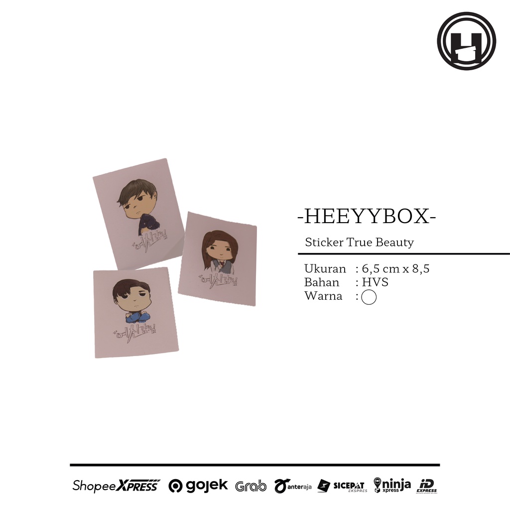 

HEEYYBOX | True Beauty Stickers / Stiker True Beauty.