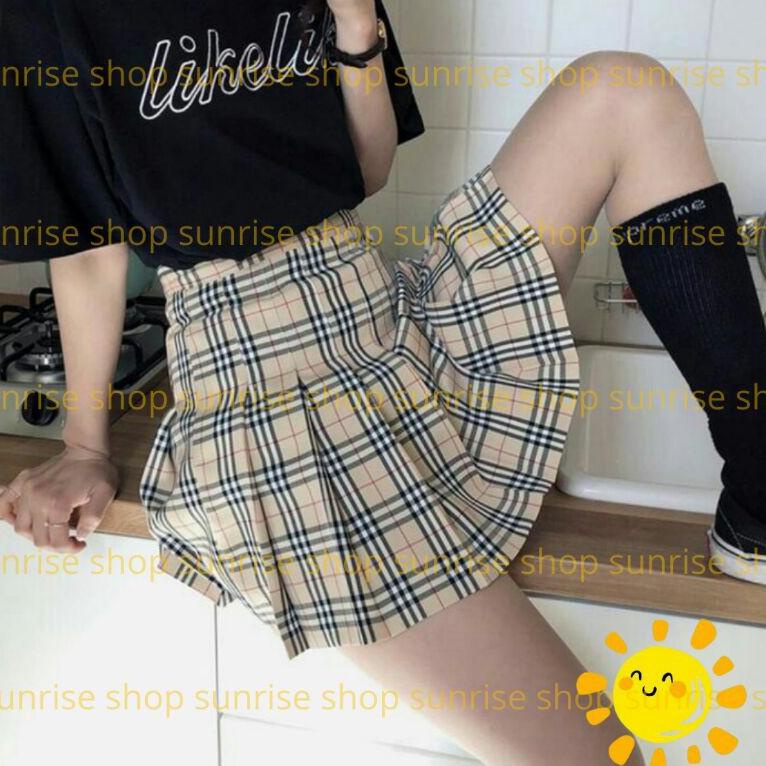 MRJ.19Au22ᴿ ‣ (SR182) - ROK MINI KOREA TENNIS SKIRT ROK KOTAK KOREA FLARE SKIRT PLEATED SKIRT