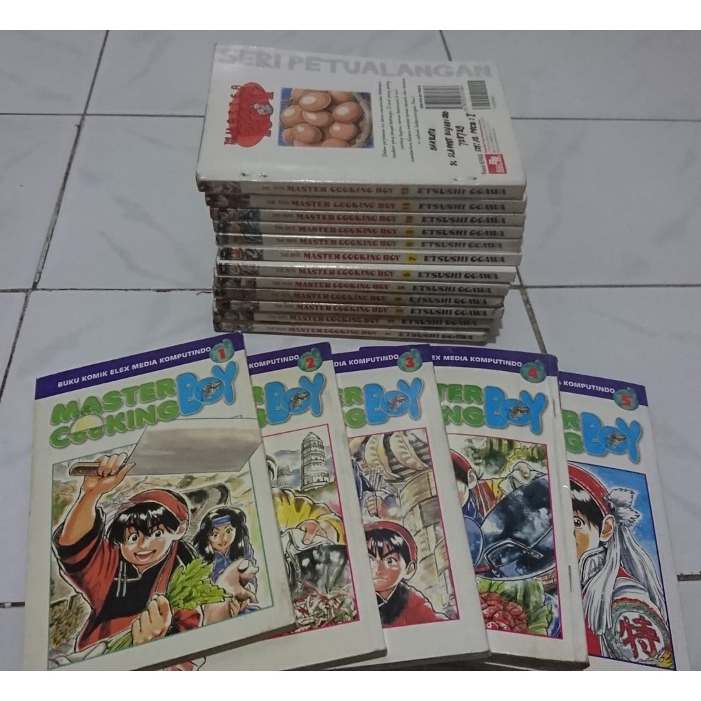 Komik The Real Master Cooking Boy Lengkap & Master Cooking Boy Lengkap