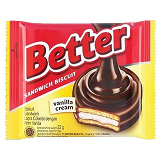 

BaruMart Better Biskuit Sandwich Vanilla Cream 20 x 22gr