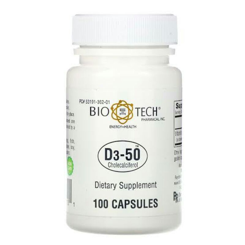 BIOTECH D3-50 SUPLEMEN MULTIVITAMIN ASLI