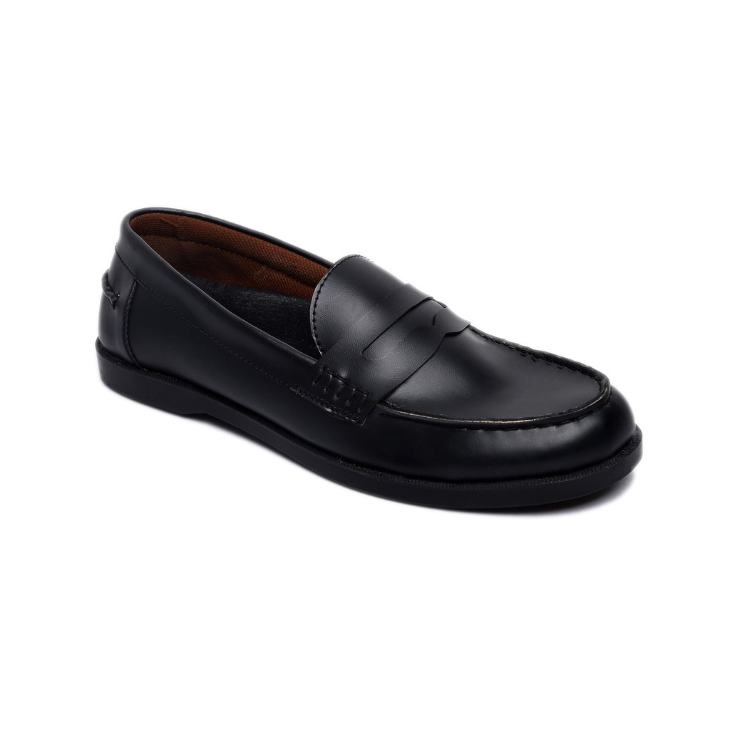 Sepatu Casual Klasik Pantofel Pria Cowok Men Slip On Footwear | Arbeiten 0.1 Black | FORIND x FSTP