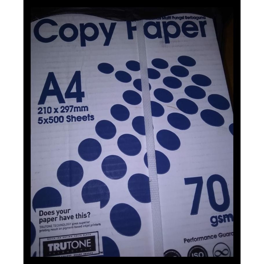 

Kertas Hvs A4 70 Gram Copypaper 1 Dus New