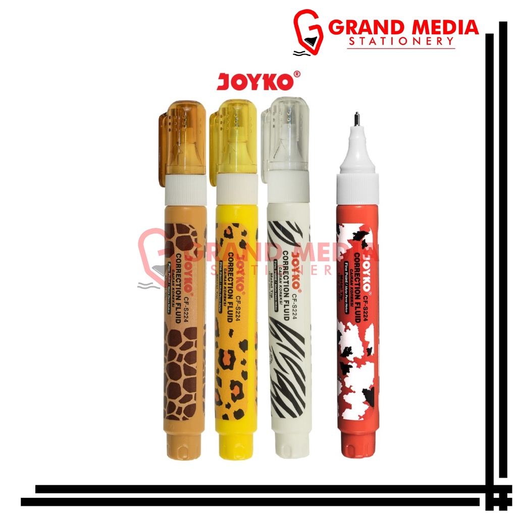

[GRAND MEDIA] PITA KOREKSI / TIP-EX / TIP-X / CORRECTION TAPE JOYKO ANIMAL CF-S224