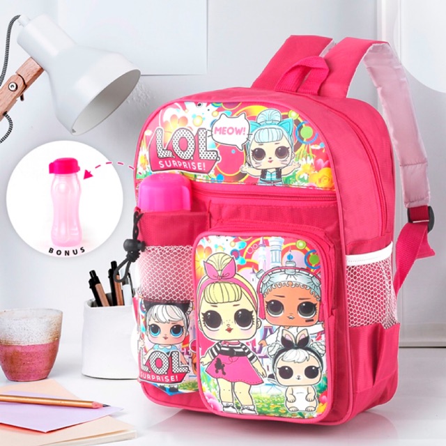  Tas  Back Pack Anak Karakter LOL  Kimo Junior DR 300 