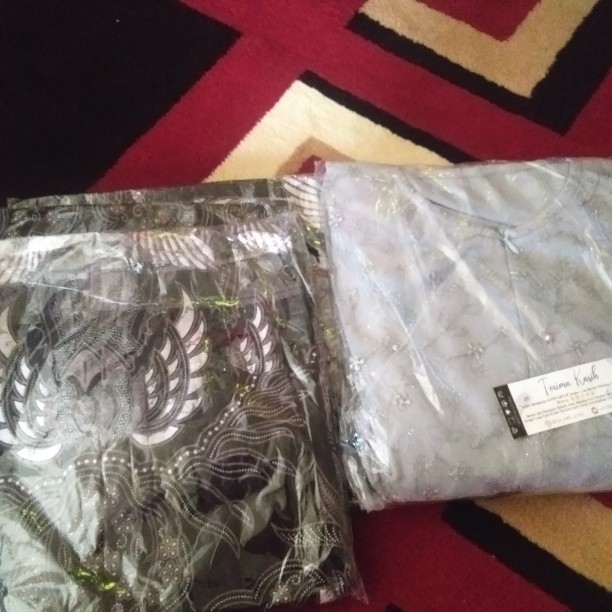 Promo Termurah Sarimbit  Keluarga | Nayaka Batik-couple Annabel Pinguin Tille Lengan Panjang