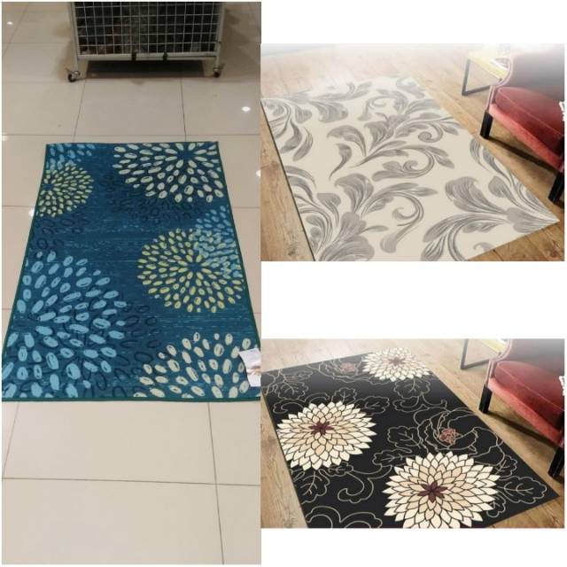 ACE Krishome 90x150 Cm Karpet Assorted Design Karpet Murah Karpet Lembut Karpet Rumah