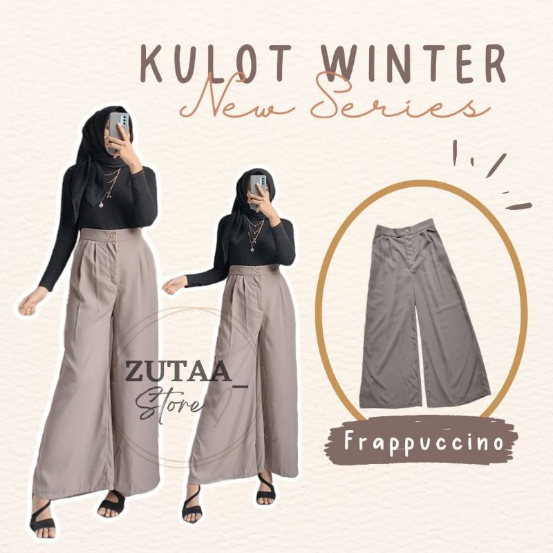 Highwaist Kulot Winter New // Kulot Highwaist