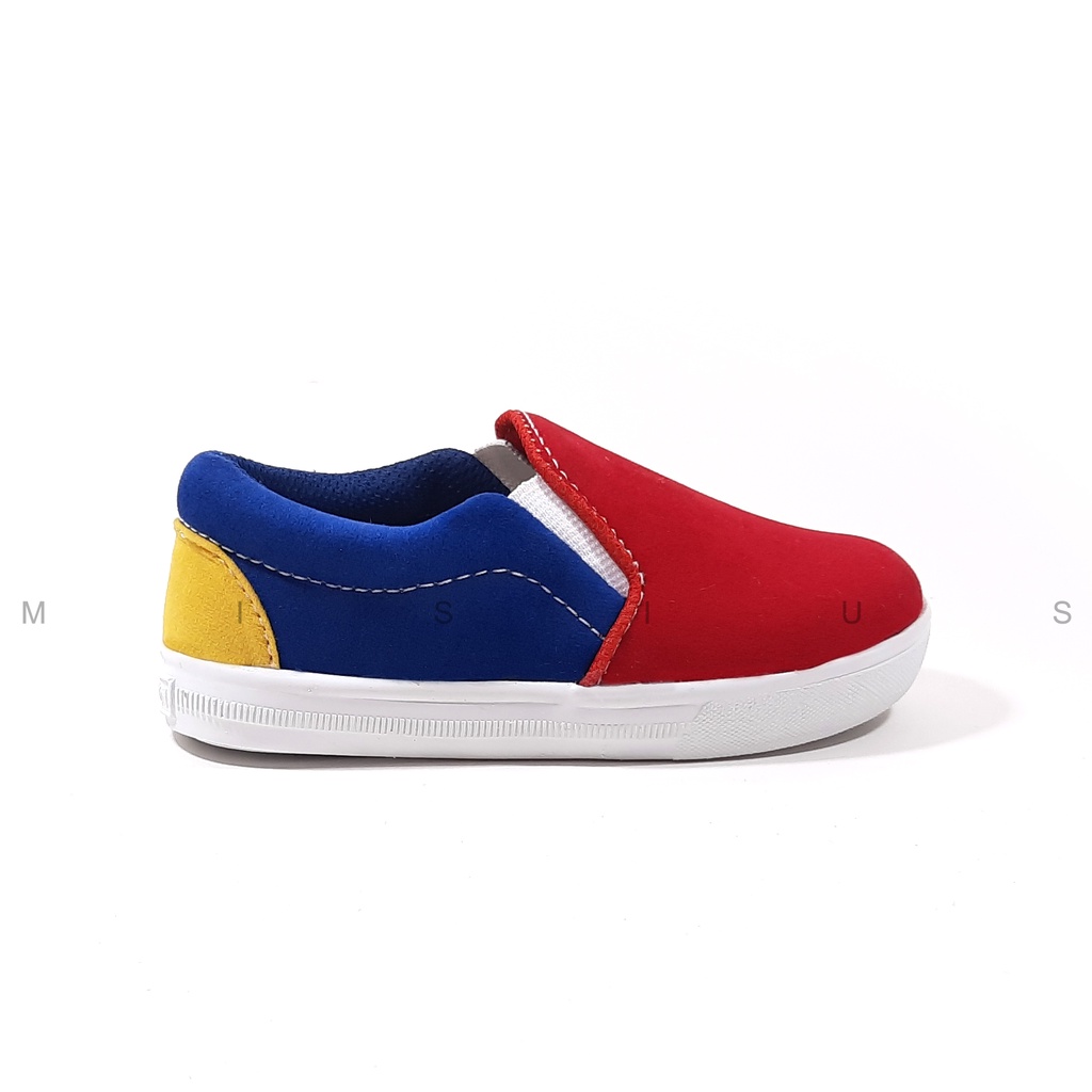 Misius - Sepatu Anak Model Slip On Full Color