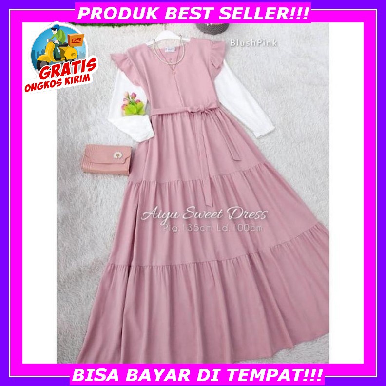 Setelan Baju Anak Remaja Jessy Lalita Sufi Set Kids/Atasan Baju Dan Celana/Button Nikita Ori Sancaka