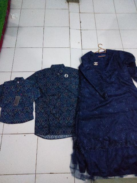 Kemeja Batik Couple Ayah Anak Murah