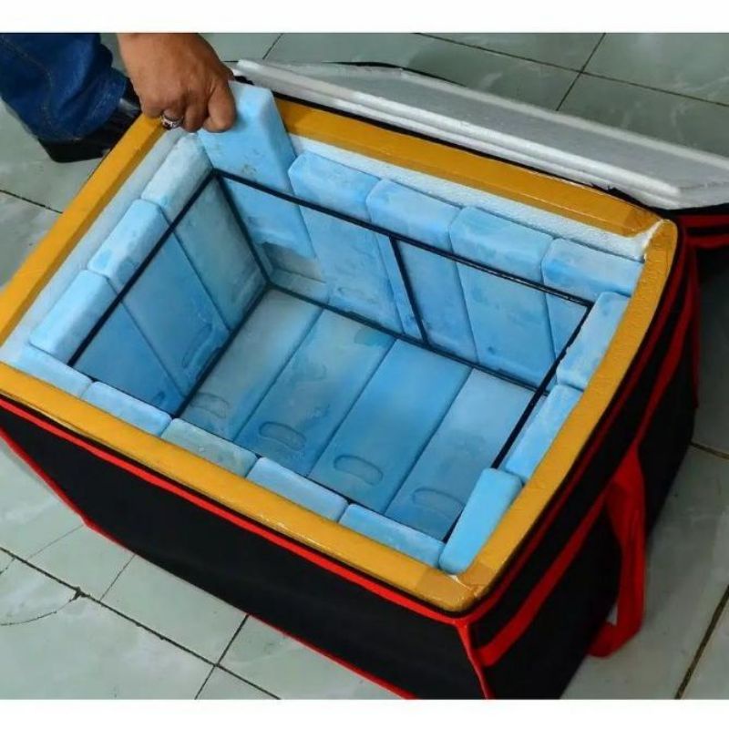 ice pack bata ice gel blue SUPER ukuran 9x22cm murah berkualitas tinggi SEMI FINISH thermafreeze