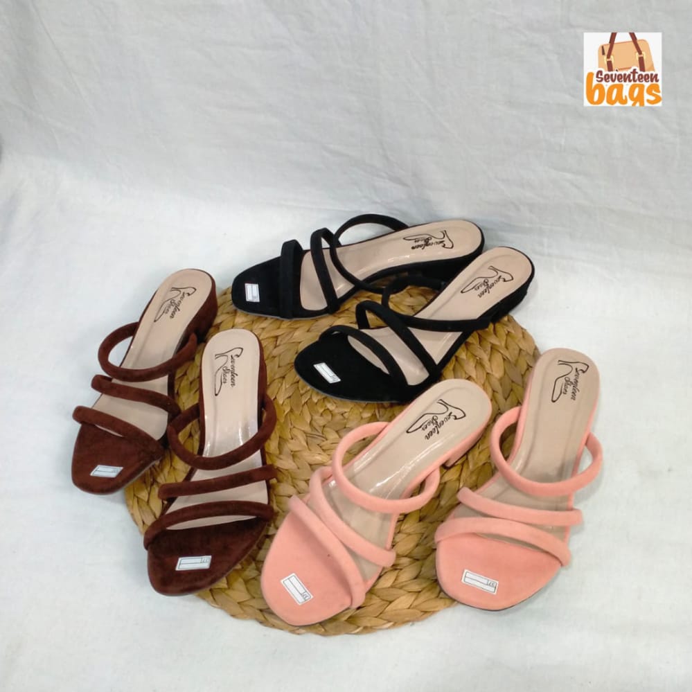 SANDAL HAK H3 17SHOES l SANDAL WANITA TERMURAH