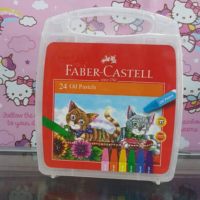 

Oil pastel crayon Faber Castell 24 colours